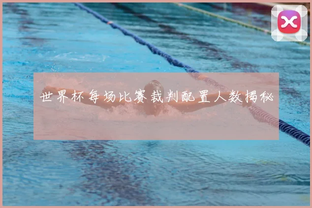 世界杯每场比赛裁判配置人数揭秘